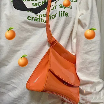 Ženske torbe 2021 Moda Novo Kakovost Lakasto Usnje Žensk Ramenski Samice Crossbody Vrečko Messenger Vrečke ženske Pasu vrečko