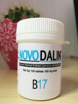Novodalin Vitamin B17 Amygdalin 100 MG/500MG100 kos Preprečiti C a ncer