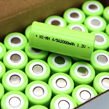 2000 mAh 1,2 V Letu 2016 Baterija za ponovno Polnjenje NI-MH Za LED Svetilko, baterije