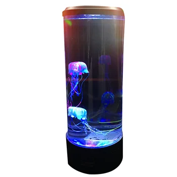 Sproščujoče Postelji Svetilka Barva Spreminja, Hipnotik Meduze USB Powered LED Nočna Lučka Akvarij Razpoloženje Fantasy Childen Namizje Tabela