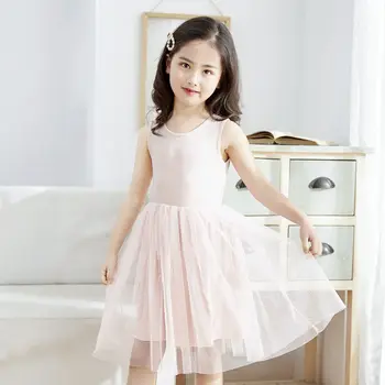 VIDMID Dekleta Princesa Obleko Vezenje Princesa Obleko Za Deklice, Čipke Cvet Fant Obleko Najstniških oblačila Za Dekleta otrok P546