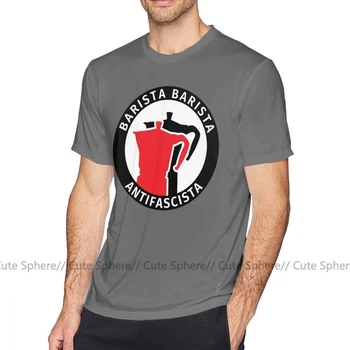 Antifa T Shirt Natakar Natakar Antifascista T-Shirt Bombaža, Kratek Rokav Tee Shirt Srčkan Natisnjeni Klasičnih Tshirt
