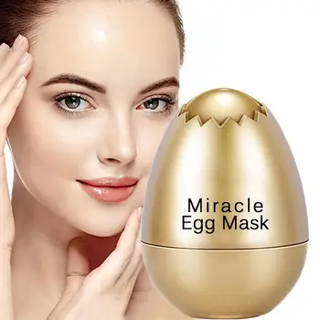 Čudež Jajce Maske Proti Staranju Spalno Masko Odstranite Gubam Vlažilno Kremo, Kvas, Jajčni Lupini Masko Za Obraz Za Nego Kože, Zdravljenje