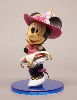 Disney Mickey Mouse, Donald Duck 12-14 cm 3pcs/nastavite Dejanje Slika Anime Dekoracijo Zbirka Figur Toy model za darilo otrok