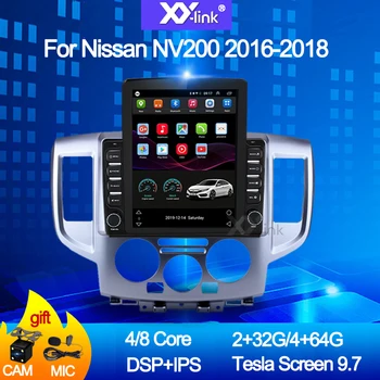 9.7 palčni tesla slog zaslon Android 10.0 Avto, GPS Navigacija Za Nissan NV200 2011-2018 multimedijski predvajalnik, Radio ne 2 din dvd