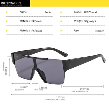 LongKeeper Rimless Enem Kosu Kvadratnih sončna Očala Ženske 2020 Oversize Ravno Vrh Očala za Sonce Moški Letnik Odtenki Očala UV400