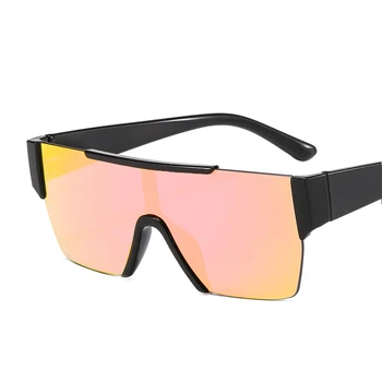 LongKeeper Rimless Enem Kosu Kvadratnih sončna Očala Ženske 2020 Oversize Ravno Vrh Očala za Sonce Moški Letnik Odtenki Očala UV400