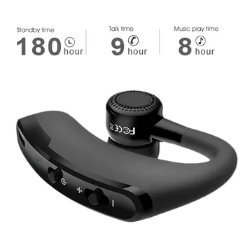 Prostoročno Poslovnih V9 Bluetooth Slušalke Brezžične Slušalke z Mikrofonom Glasovni Nadzor šumov Bluetooth Slušalke Za Pogon