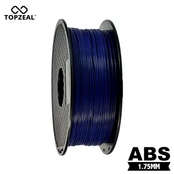 TOPZEAL Temno Modra Barva 3D Tiskalnik Filamentov, ABS 1.75 mm 1 KG/2.2 KG Plastike Potrošni material Za MakerBot RepRap UP Mendel