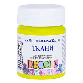 Barve akril na tkanine DeCola apna 50 ml