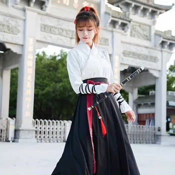 NiceMixHanfu obleka ženske starodavne Kitajske kostum cosplay tradicionalna Kitajska oblačila za ženske, Kitajskih ljudskih oblačil