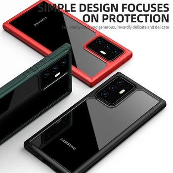 IPAKY za Samsung Note 20 Primeru S20 Plus Silikona, Akrila Hibridni Shockproof Prozorno Ohišje za Samsung Note 20 S20 Ultra Primeru