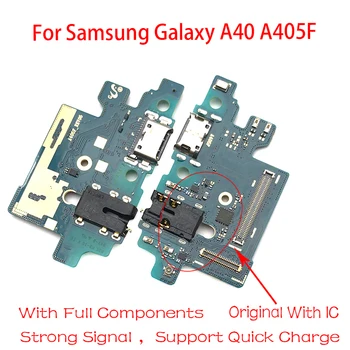 Za Samsung Galaxy A405F A40 A405 Z Mikrofonom
