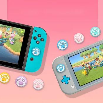 Cat Claw Nazobčenje Skp Za Nintendo Stikalo Živali, Ki Prečkajo Barve Skp Palčko Kritje JoyCon Za Nintendo Stikalo Dodatki