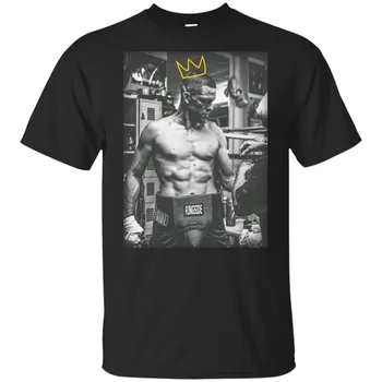 Nate Diaz T-Shirt Kralj Nate Klasičnih T-Shirt Črna Za Moške-Ženske 1 Svoboden Velikost Vrh Ajax Tee Majica