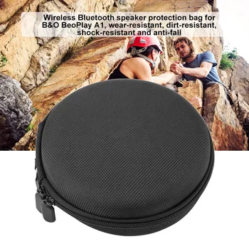 Prenosni Popolno Zaščito Bluetooth Zvočnik Shranjevanje Primera Bag Zaščitno Najlon Primeru Z Carabiner Za B&O BeoPlay A1