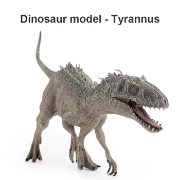 33x22cm Jurassic Indominus Rex figuric Odprtih Ust Divjak Tyrannosaurus Dinossauro Svetu Živali Model Otrok Igrača