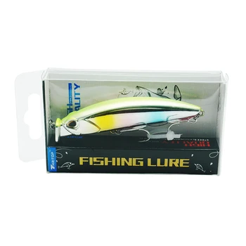 Thritop Novo Pisanec Fishing Lure Umetne Vabe 8 cm 10 g TP068 Močni Trnki 3D Oči Ribolov Reševanje Pribor Težko Vabe