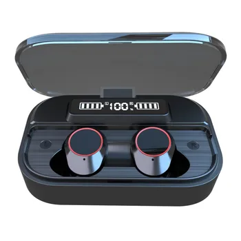 Novo TWS Bluetooth Slušalke Brezžične Slušalke 2000mAh Touch Kontrole Šport Nepremočljiva Čepkov Z LED Zaslon HD Klic Slušalke