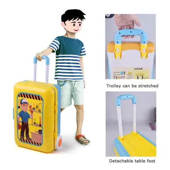 Otrok Shranjevanje Igrač Toolbox Fant Igra Hišna Popravila Komplet orodij za Simulacijo Električnih Vaja Igrača