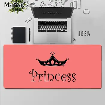 Maiyaca Krono Pismo, Kralj, Kraljica princesa Naravne Gume Gaming mousepad Desk Mat Brezplačna Dostava Velik Miško, Tipke Tipkovnice Mat