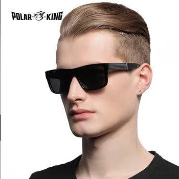 POLARKING blagovne Znamke Polarizirana sončna Očala Moških Krog, Kvadrat Potovanja vožnjo sončna Očala Visoke Kakovosti Ribiška Očala Oculos Gafas