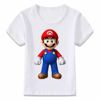 Otroci Oblačila Majica Dabbing Mario Odyssey Dab Smešno igre na Srečo Igralec Otroci T-shirt za Fante in Dekleta Malčka Srajce Tee oal247