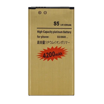 OHD Originalno Visoko zmogljiva Baterija EB-BG900BBC EB-BG900BBE Za Samsung Galaxy S5 S5 i9600 G900 G900F G900 G900F 4200mAh