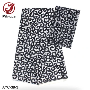 Zadnje Afriške tiskanje modal saten tkanine 4 metrov + Ankara digitalni tisk šifon tkanine 2 metrov za oblačila AYC-39