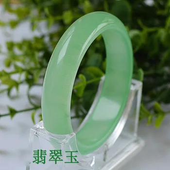 57-59mm Notranji Premer Razred A Visoko Kakovost Naravnega Jade Bangles Lep Gemstone Jade Zapestnica Nakit Za Ženske, Darila