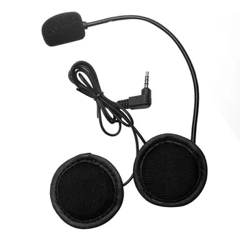 Mikrofon Zvočnik Slušalke V4/V6 Interfonski Univerzalno Slušalke Čelada Interkom Posnetek za motorno kolo Napravo Bluetooth Črna ONLENY