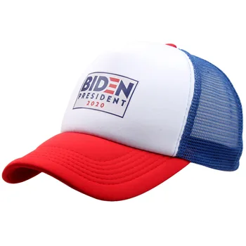LongKeeper Joe Biden 2020 Ameriški Predsednik Volilne Baseball Kapa S Šcitnikom Moški Ženske Šport Na Prostem Klobuki Nastavljiv Rdeča Črna Očesa Kape