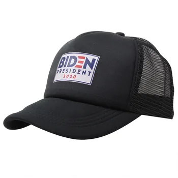 LongKeeper Joe Biden 2020 Ameriški Predsednik Volilne Baseball Kapa S Šcitnikom Moški Ženske Šport Na Prostem Klobuki Nastavljiv Rdeča Črna Očesa Kape