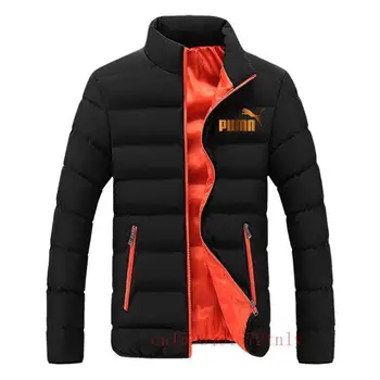 2020 natisnjeni zimsko jakno za moške debel toplo jakno slim priložnostne hooded moške Parka Jakno za moške bombaž debele Parka Jakna m-4xl