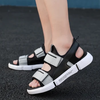 2020 Nove Moške Sandale, ki Modne korejski Šport Priložnostne Poletje Čevlji Dihanje Plaži Copate Non-slip Sandali Chaussures Pour Hommes