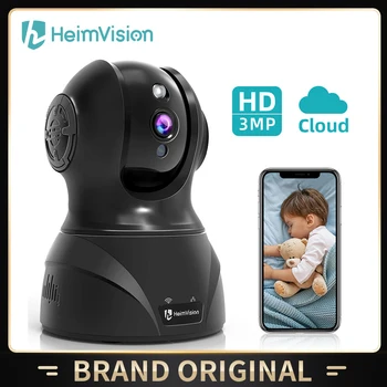 HeimVision HMC02MQ 3MP IP Kamere Zaprtih WiFi Pet Baby/Varuška Monitor Nočno Vizijo Dela z Alexa Brezžične Varnostne Kamere