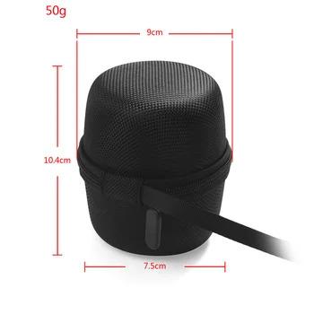 Črna Bluetooth Zvočnik Stolpec Vrečko Za Sony SRS-XB10/Sony XB10/Sony SRS XB1 Najlon Zadrgo na Prostem primeru Potovanja S Strani Traku