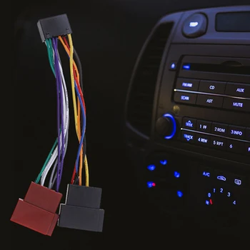 Žice Pas Adapter Za Kenwood / JVC Avtomobilski Stereo Radio Standard ISO Konektor Adapter 16 Pin Plug žičnice Žice Kabel Adapter