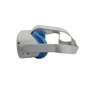 Mehke Silikonske Oči Masko Kritje Znoj-dokazilo Svetlobe Neprepustnih VR Čelada Oči Masko Tipke za Oculus Quest 2 VR Slušalke Pribor