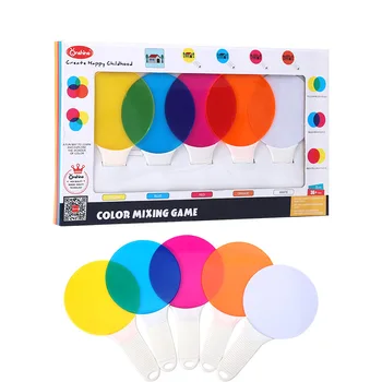 Montessori Igrače Otroška Kolorit Učne Table, Mešane Igre color Matching Dojemanje Spremeniti Barvo Ozadja Otrok Izobraževalne Igrače