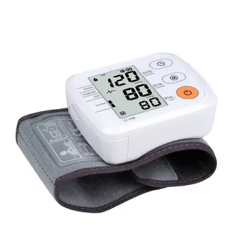Digitalni nadlaket Krvni Tlak, Pulz, Zaslon Full auto Zapestje Monitor Metrov Sphygmomanometer hipertenzija nego