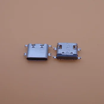 10pcs USB 3.1 Vrste C, Priključek 16 Pin Ženski pravim Kotom SMT Kartico USB priključek 3.1 Različica Vtičnico posodo Za Lenovo S5 K520