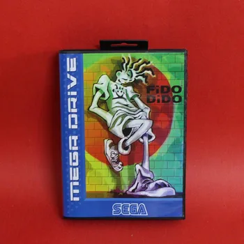 Fido Dido 16 bit MD kartico z Drobno polje Sega MegaDrive Video Igra konzola sistema