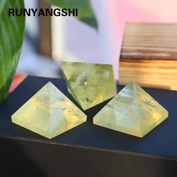 Debelo Naravno rumeno kristalno Piramido citrine Quartz crystal točke Zdravljenje Reiki, kamni in minerali