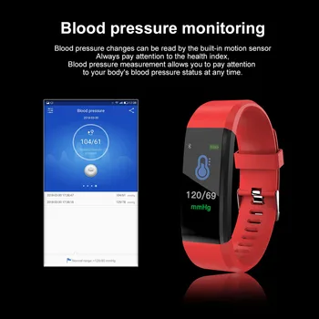 2020 VRH Pametno Gledati Moški Ženske Srčnega utripa, Krvnega Tlaka, Fitnes Tracker Smartwatch Šport Pazi za ios android PK M2 A1