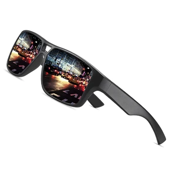 AOFLY Kvadratnih Polarizirana sončna Očala Moški Letnik blagovno Znamko Design Pogon sončna Očala Za Moške Zrcalni Objektiv Očala Oculos Masculino UV400