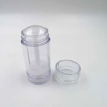 3pcs 15ml za 0,5 oz Gel prazen krog plastični Jasno dezodorant v stiku posodo zasuk navzgor cevi kozmetična embalaža steklenice