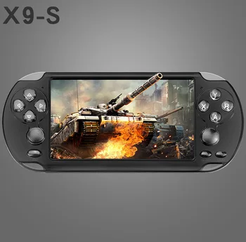Coolbaby X9S 5.1 palčni Retro Ročno Igralno konzolo Dvojno Palčko Igra Konzola, Vgrajen v 3000 Igra Za PSP PS1 Igra Emulator