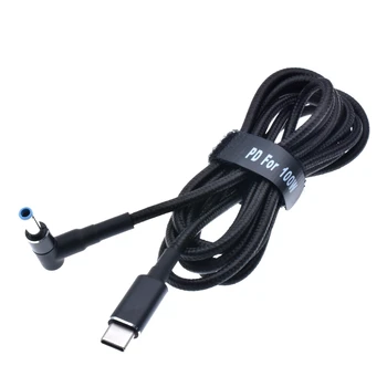 45W 65W 90W Dc Polnilnik Pretvornik USB Tip C Adapter Kabel za Hp Stream Spectre Paviljon Zavist Eliteboook Laptop Kabel