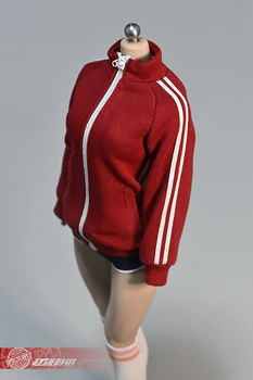 1/6 ženska figura, študentska športna šola enotno jakna jakna model za 12 inch akcijska figura telo dodatki